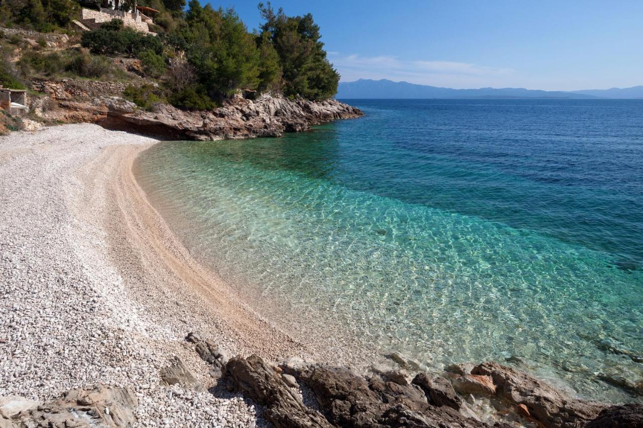 Seaside House For Families With Children Cove Tvrdni Dolac, Hvar - 2057 Gdinj المظهر الخارجي الصورة
