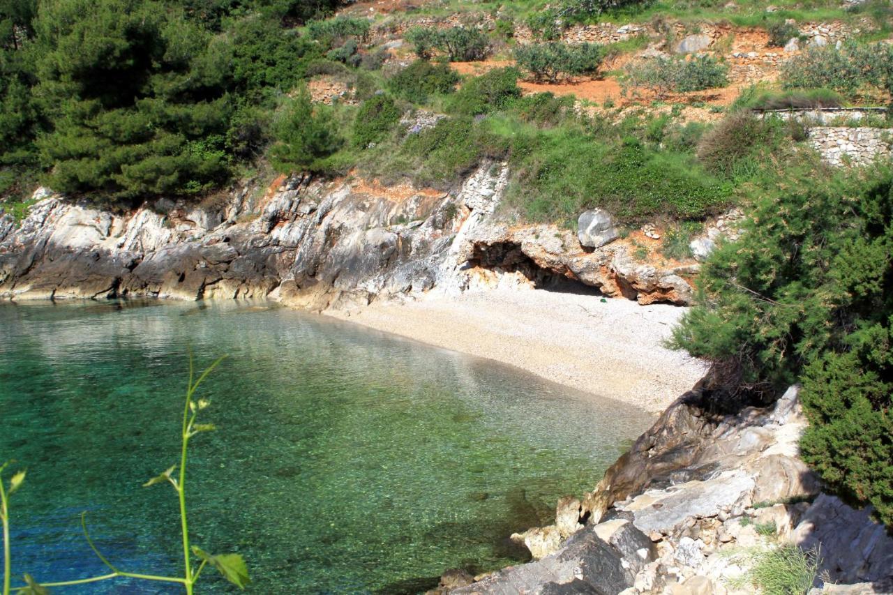 Seaside House For Families With Children Cove Tvrdni Dolac, Hvar - 2057 Gdinj المظهر الخارجي الصورة