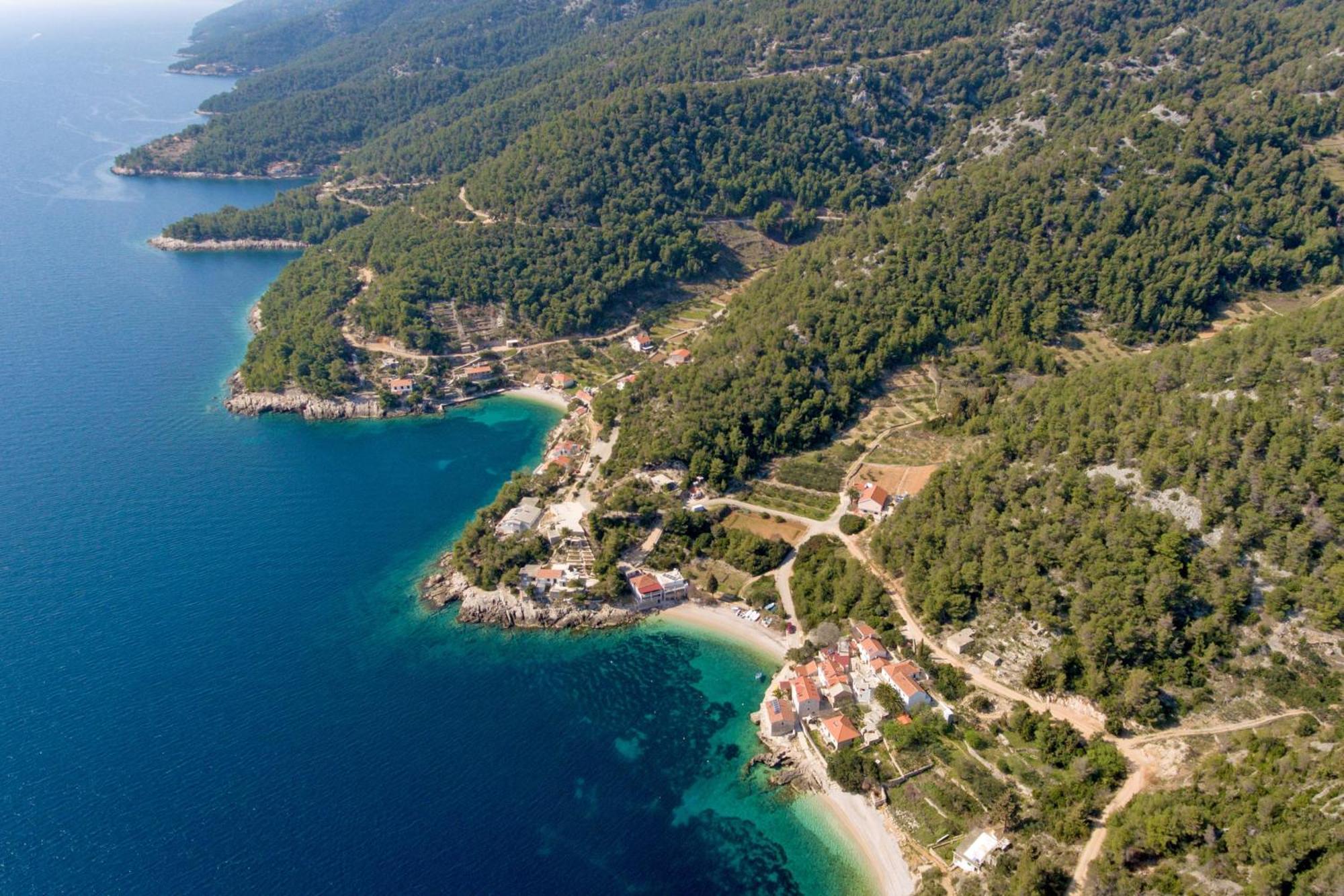 Seaside House For Families With Children Cove Tvrdni Dolac, Hvar - 2057 Gdinj المظهر الخارجي الصورة